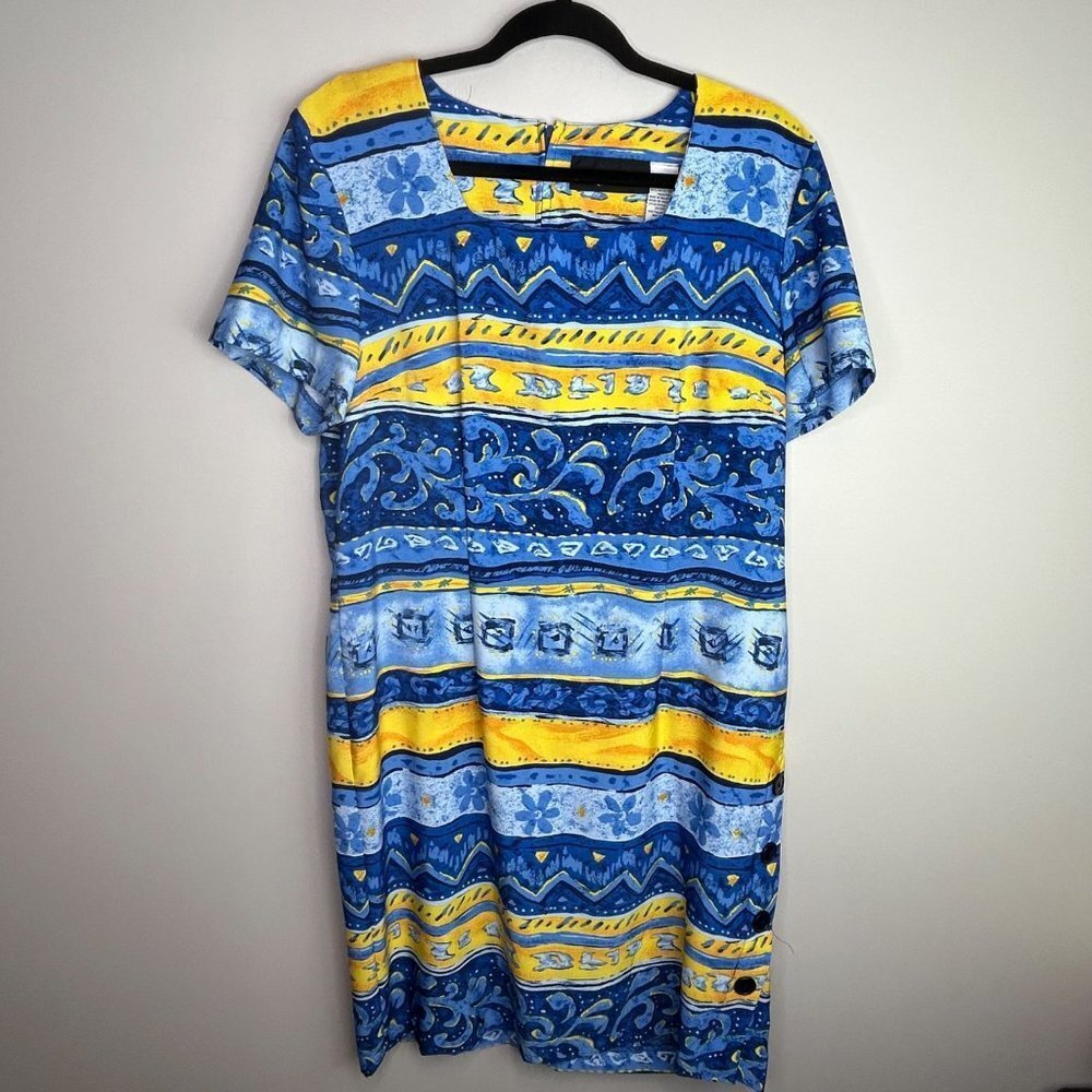Sag Harbor‎ blue and white dress size 14